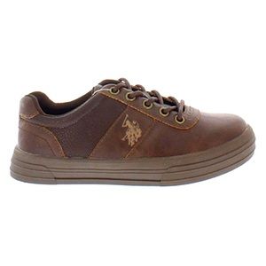 U.S. Polo Kids Pebble Brown Helm Sneaker NWT